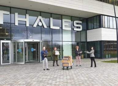 40 Laptops van Thales Nederland
