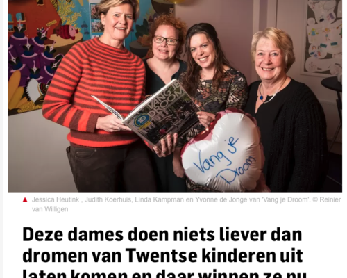 Vang Je Droom wint de Helemaal Humanitas Prijs