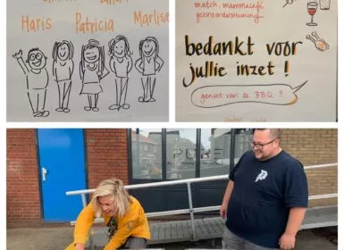 Barbecue voor onze vrijwilligers