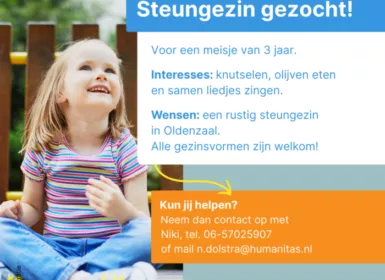 Steungezin gezocht